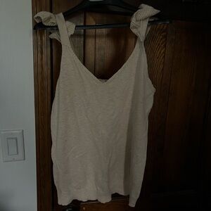 Loft sweater tank top